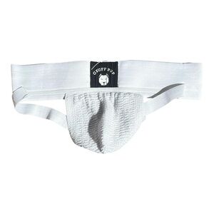 Gruff Pup Quarterback Jockstrap White